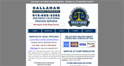 Desktop Screenshot of callahanattorneyservices.com